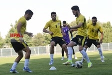   تمرین تیم ملی فوتبال ایران 