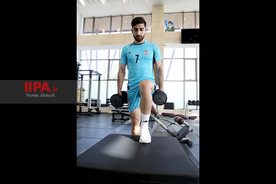   تمرین تیم ملی فوتبال