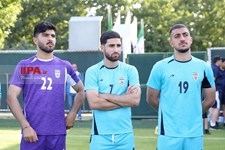  تمرین تیم ملی فوتبال