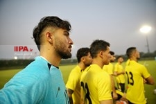   تمرین تیم ملی فوتبال در قطر
