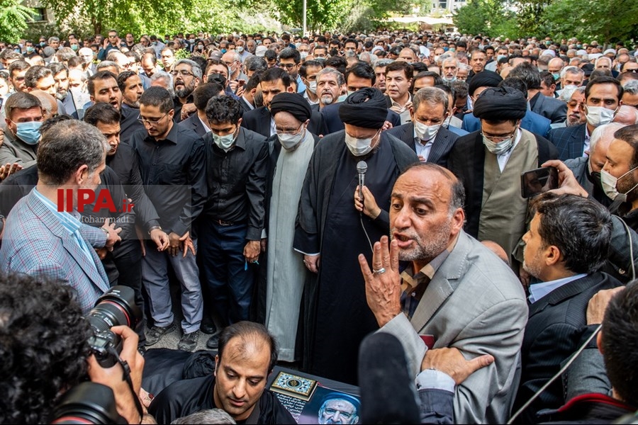   مراسم تشییع پیکر حجت‌الاسلام سید محمود دعایی