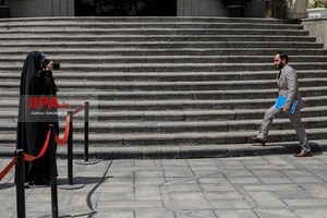 حضور اعضای هیأت دولت در جمع خبرنگاران
