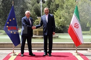 دیدار جوزف بورل با امیر عبداللهیان