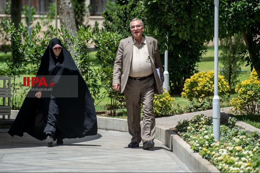   حضور اعضای هیأت دولت در جمع خبرنگاران
