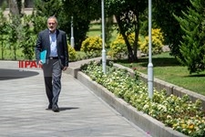   حضور اعضای هیأت دولت در جمع خبرنگاران