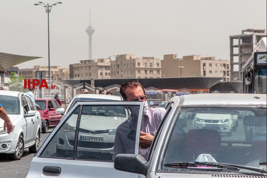   ریزگردها در آسمان تهران