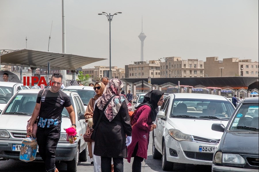   ریزگردها در آسمان تهران