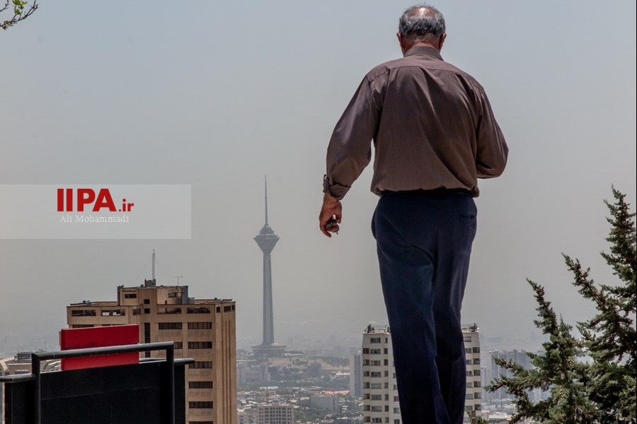   ریزگردها در آسمان تهران