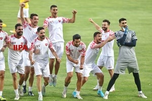 تمرین تیم فوتبال پرسپولیس