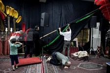   آماده سازی حسینیه ها در آستانه ماه محرم