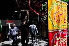   بازار فروش لوازم عزاداری ماه محرم 