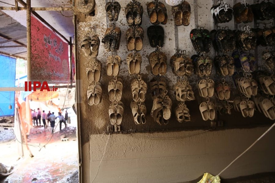   سیل در منطقه کن تهران