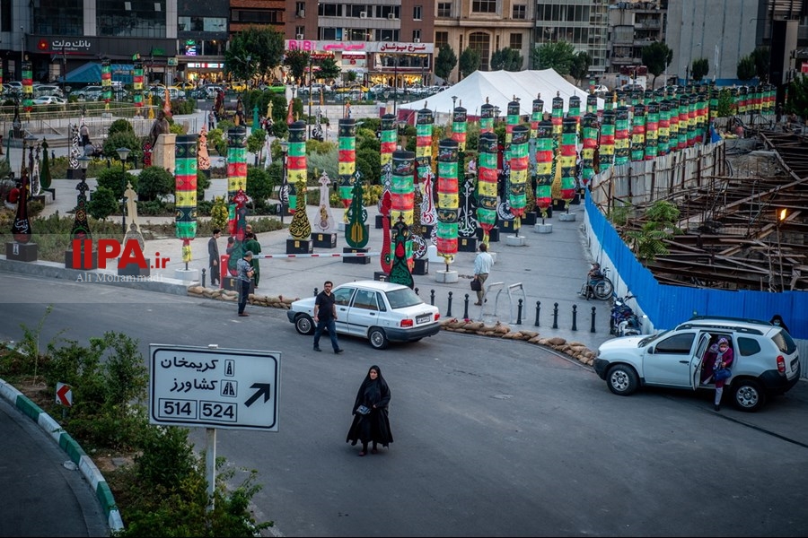   حال و هوای محرم در میدان هفت تیر