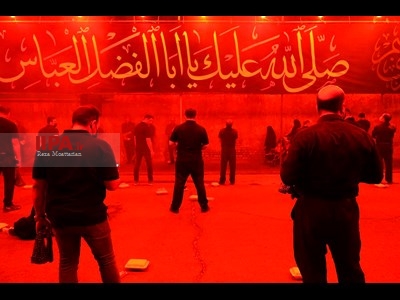 مراسم عزاداری ماه محرم در محله نارمک تهران