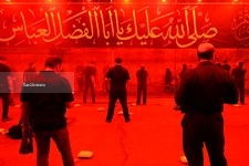   مراسم عزاداری ماه محرم در محله نارمک تهران