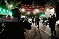   مراسم عزاداری ماه محرم در خیابانهای تهران