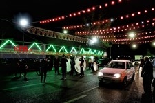  مراسم عزاداری ماه محرم در خیابانهای تهران
