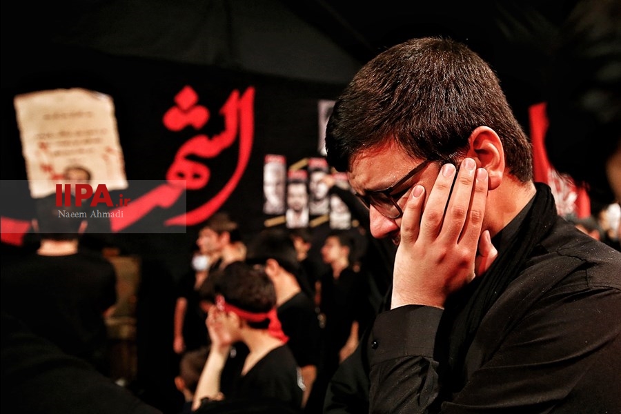  مراسم عزاداری ماه محرم در خیابانهای تهران