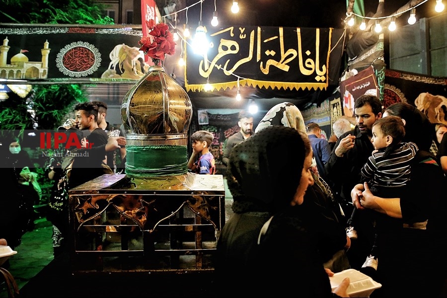   مراسم عزاداری ماه محرم در خیابانهای تهران