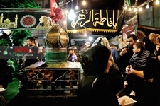   مراسم عزاداری ماه محرم در خیابانهای تهران