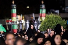   عزاداری مردم تهران در شب تاسوعا حسینی 