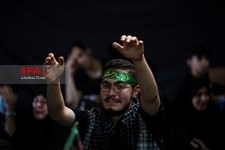   عزاداری مردم تهران در شب تاسوعا حسینی 