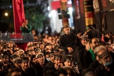   عزاداری مردم تهران در شب تاسوعا حسینی 