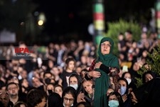   عزاداری مردم تهران در شب تاسوعا حسینی 