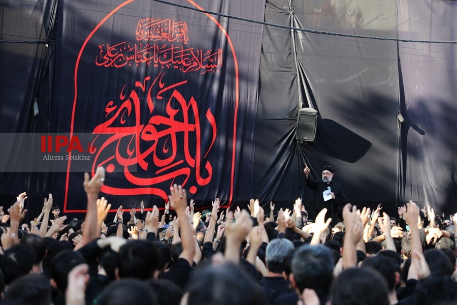    عزاداری تاسوعا حسینی درهیأت «رایه العباس» 