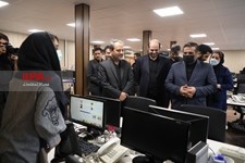   بازدید وزیرفرهنگ ارشاد اسلامی  از روزنامه ایران 