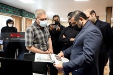   بازدید وزیرفرهنگ ارشاد اسلامی  از روزنامه ایران 