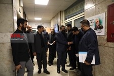   بازدید وزیرفرهنگ ارشاد اسلامی  از روزنامه ایران 
