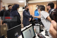   بازدید وزیرفرهنگ ارشاد اسلامی  از روزنامه ایران 