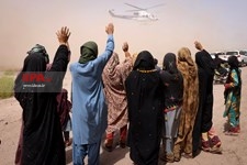   حضور آیت‌الله رئیسی در جمع مردم روستاهای «تنگ شاه عنبرآباد» و «کروچان جازموریان»