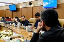   نشست  مهدی رمضانی دبیرکل نهاد کتابخانه های عمومی کشور