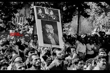   9 شهریور 1360 - تشییع و خاکسپاری پیکرهای شهیدان رجایی و باهنر