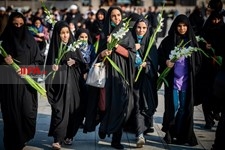   آیین بدرقه خادمان و زائران راهپیمایی اربعین