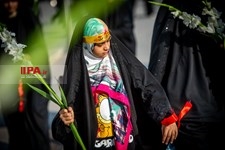   آیین بدرقه خادمان و زائران راهپیمایی اربعین