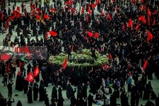   آیین بدرقه خادمان و زائران راهپیمایی اربعین
