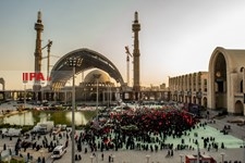   آیین بدرقه خادمان و زائران راهپیمایی اربعین
