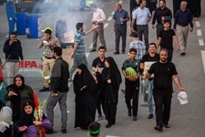   آیین بدرقه خادمان و زائران راهپیمایی اربعین