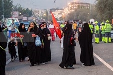   آیین بدرقه خادمان و زائران راهپیمایی اربعین