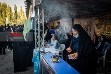   آیین بدرقه خادمان و زائران راهپیمایی اربعین