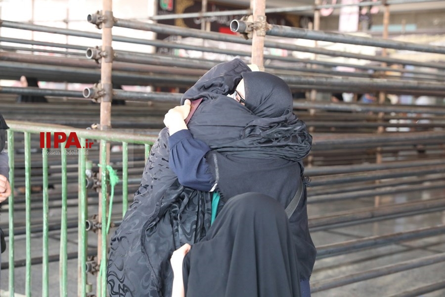   خروج زائران حسینی از مرز شلمچه