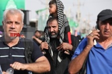   خروج زائران حسینی از مرز شلمچه
