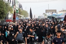   پیاده روی اربعین حسینی از نجف به سوی کربلا ۲