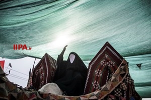 کاروان نمادین تعزیه در پیاده روی اربعین حسینی (ع)