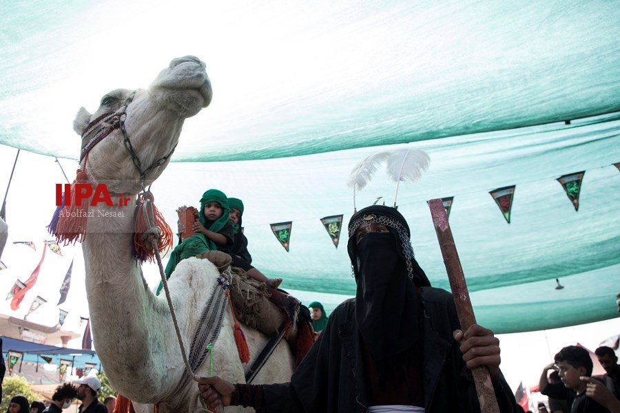  کاروان نمادین تعزیه در پیاده روی اربعین حسینی (ع)