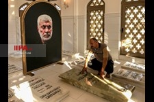   مزار شهید «ابومهدی المهندس» در وادی السلام نجف