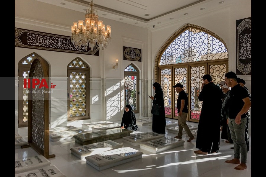   مزار شهید «ابومهدی المهندس» در وادی السلام نجف